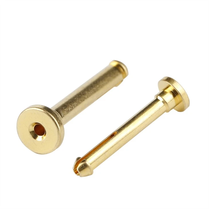 CNC Lathe Machine Parts Brass Connector Fittings