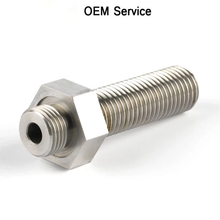Hex Connector Fittings Precision Cnc Parts