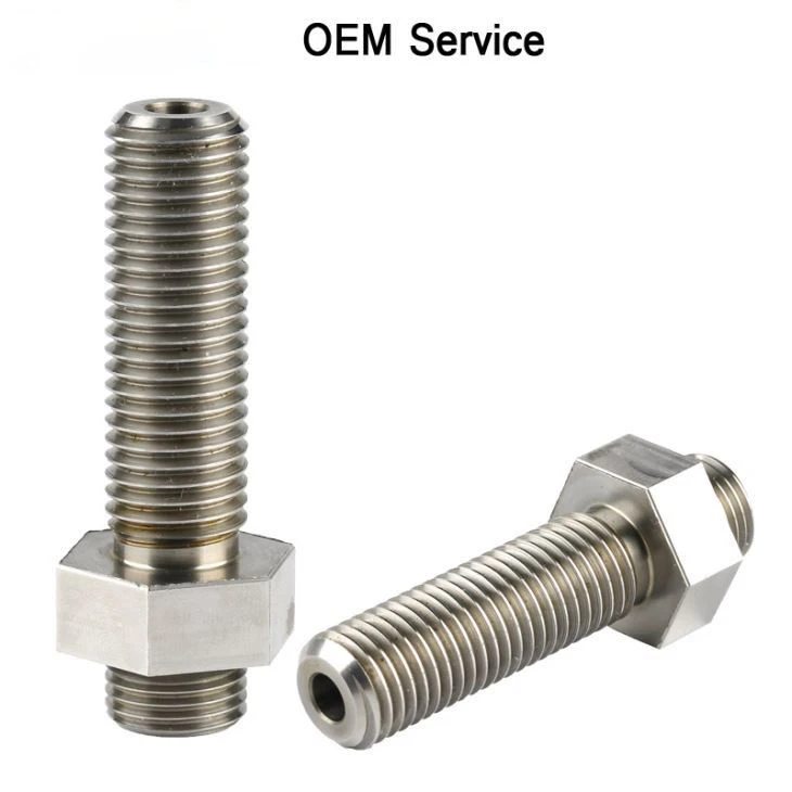 Hex Connector Fittings Precision Cnc Parts